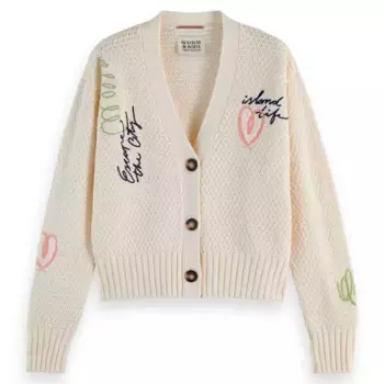 Кардиган Scotch & Soda U9B00672T, бежевый