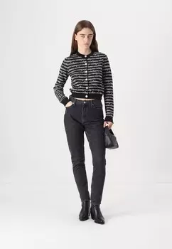 Кардиган SCRIPT Tommy Jeans, черный