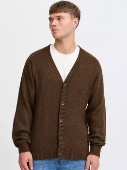 Кардиган sdhamed Solid, коричневый