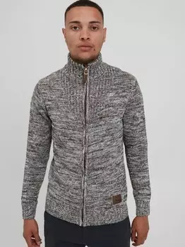 Кардиган сдпомерой Solid, коричневый