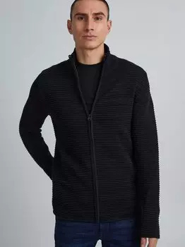 Кардиган сдструан Solid, синий