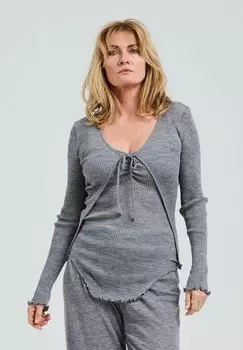 Кардиган Seamless Basic, серый