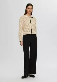 Кардиган Selected Femme, бежевый