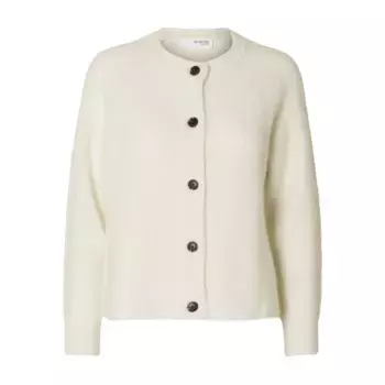 Кардиган Selected Lulu Short, белый