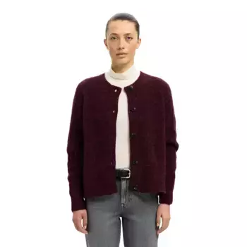 Кардиган Selected Lulu Short, красный