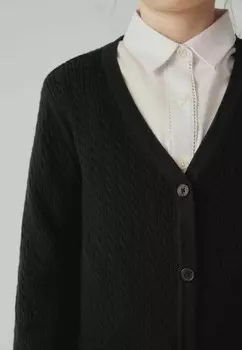 Кардиган SENIOR SCHOOL, REGULAR FIT Clarks, черный