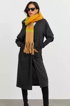 Кардиган - Серый - Классический крой Cool & Sexy