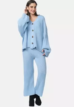 Кардиган SET Elara, светло-голубой