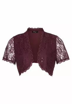 Кардиган SHEEGO Bolero, цвет Aubergine