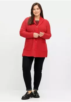 Кардиган Sheego, красный