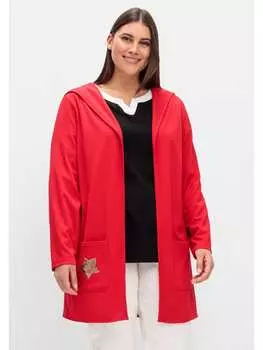 Кардиган sheego, красный