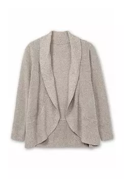 Кардиган Sheego, серо-коричневый