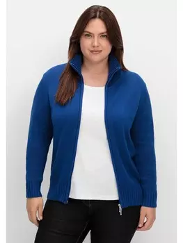 Кардиган sheego Strickjacke, цвет royalblau