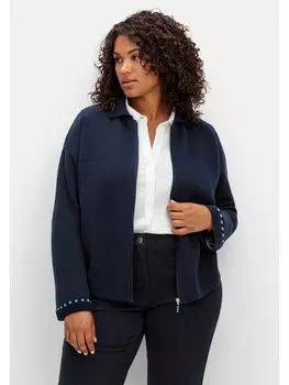 Кардиган sheego Strickjacke, ночной синий