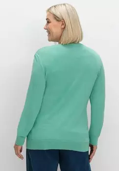 Кардиган Sheego, светло-зеленый