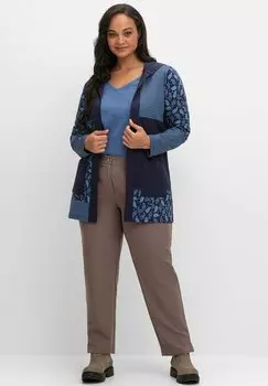 Кардиган Sheego, темно-синий