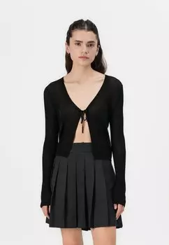 Кардиган SHEER TIE CARDIGAN GAP, черный