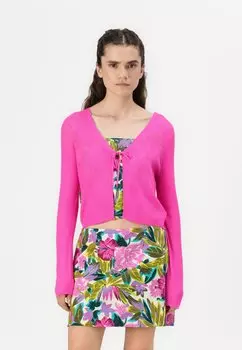 Кардиган SHEER TIE CARDIGAN GAP, фуксия