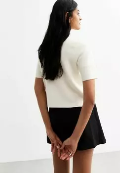 Кардиган SHORT SLEEVE New Look, бежевый