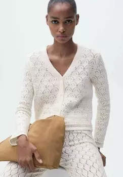 Кардиган SITO Mango, кремовый