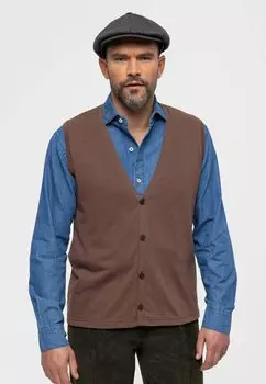 Кардиган SLEEVELESS Antioch, коричневый