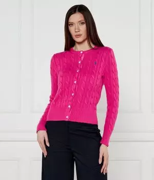 Кардиган Slim fit Polo Ralph Lauren, розовый