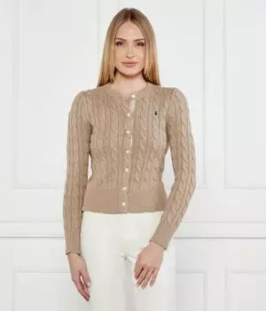Кардиган Slim fit Polo Ralph Lauren, желтый