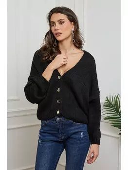 Кардиган So Cachemire Fulu, черный