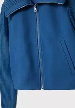 Кардиган SOFT CONTRAST Stradivarius, синий