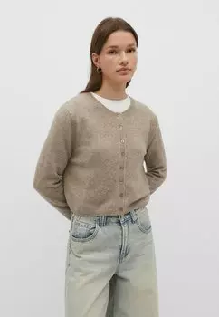 Кардиган Soft Touch Stradivarius, цвет mottled light brown