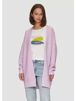 Кардиган sOliver Strickjacke langarm, фиолетовый