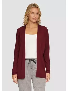 Кардиган sOliver Strickjacke langarm, красный