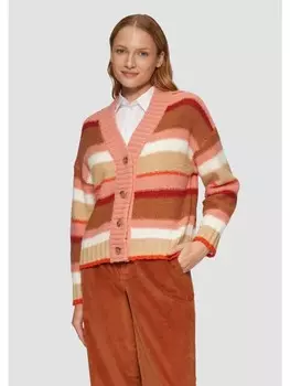 Кардиган sOliver Strickjacke langarm, красный