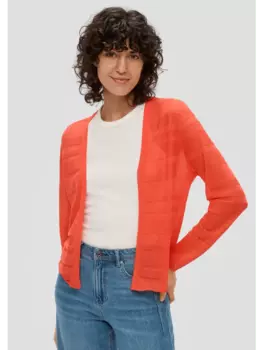 Кардиган sOliver Strickjacke langarm, оранжевый