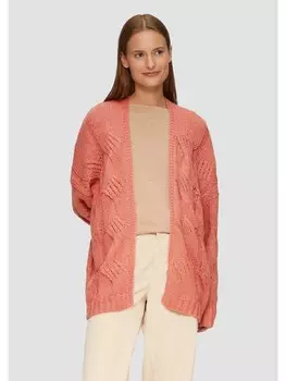 Кардиган sOliver Strickjacke langarm, оранжевый