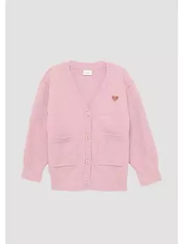 Кардиган sOliver Strickjacke langarm, розовый