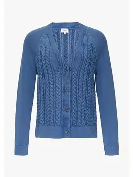 Кардиган sOliver Strickjacke langarm, зеленый