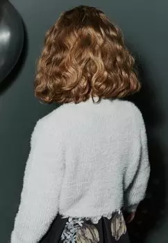 Кардиган Sparkle Fluffy Shrug Next, серый