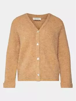 Кардиган стандартного кроя American Vintage, коричневый