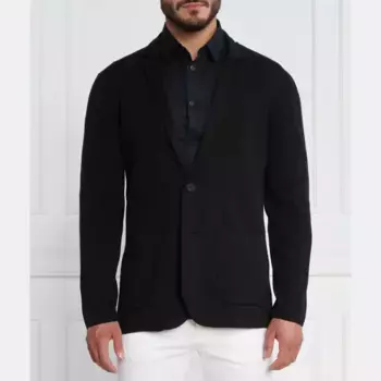 Кардиган стандартного кроя Armani Exchange, черный