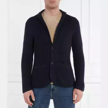 Кардиган стандартного кроя Armani Exchange, синий