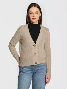 Кардиган стандартного кроя B.Young, бежевый