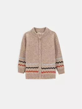 Кардиган стандартного кроя Coccodrillo, бежевый