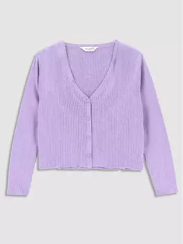 Кардиган стандартного кроя Coccodrillo, фиолетовый