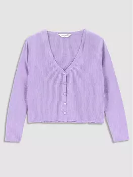 Кардиган стандартного кроя Coccodrillo, фиолетовый
