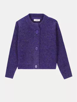 Кардиган стандартного кроя Coccodrillo, фиолетовый