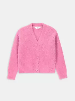 Кардиган стандартного кроя Coccodrillo, розовый