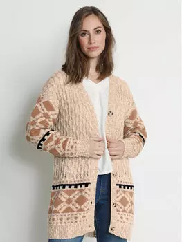 Кардиган стандартного кроя Cream, бежевый