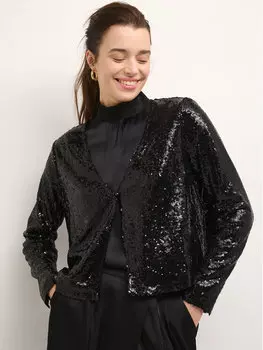 Кардиган стандартного кроя Cream, черный