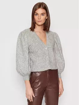 Кардиган стандартного кроя Custommade, серый